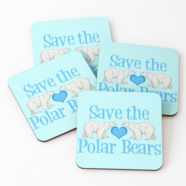 Item preview, Save the Polar Bears designed and sold by Epic Love Designs.