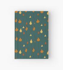 Abstract flowers Hardcover Journal