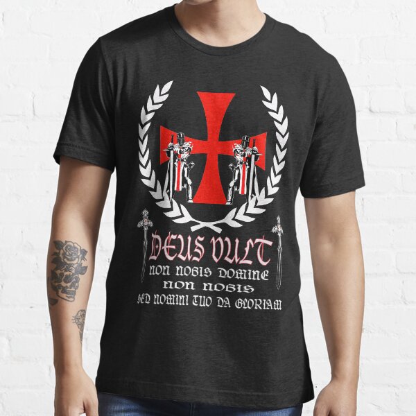 Playera Caballero Templario Cruz Dios Mujer | Envío Gratis