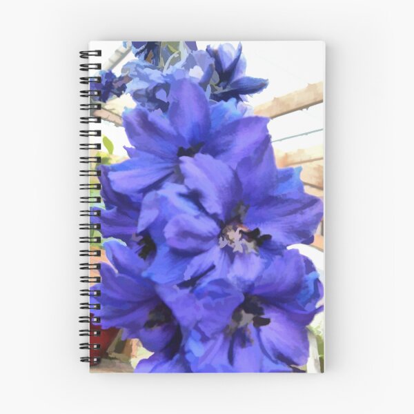 Item preview, abstract of Delphinium designed and sold by hilarydougill.