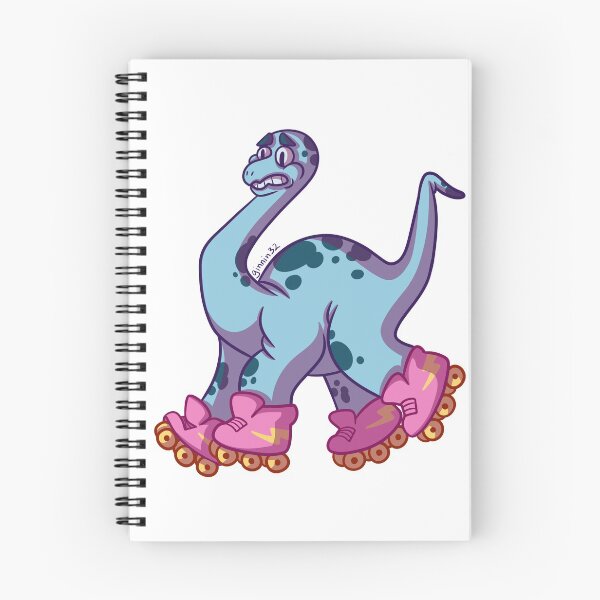 Item preview, Skatin' Dino designed and sold by GinNin.