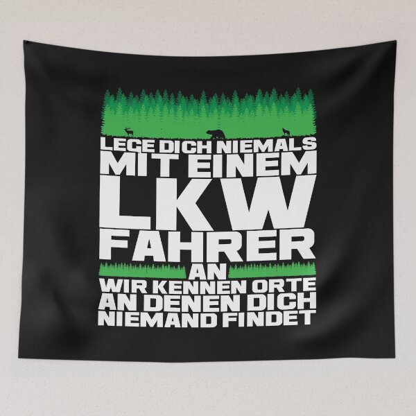 Item preview, Never get involved with a truck driver designed and sold by dtino.