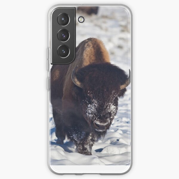 Bison in Yellowstone Samsung Galaxy Soft Case