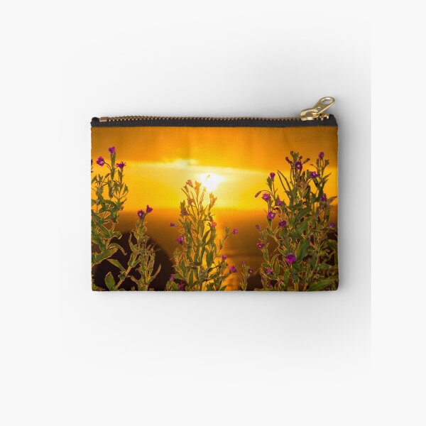 Item preview, wild flowers coastal sunset designed and sold by morrbyte.
