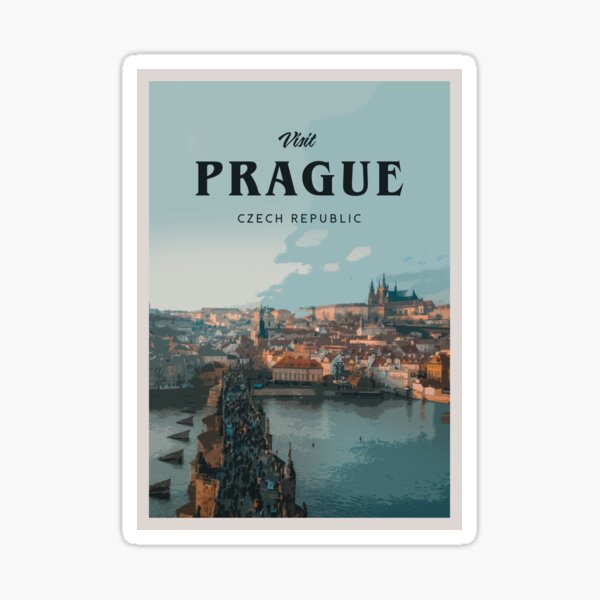 Prague Sticker