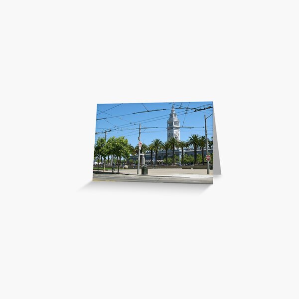Ferry Building Greeting Card