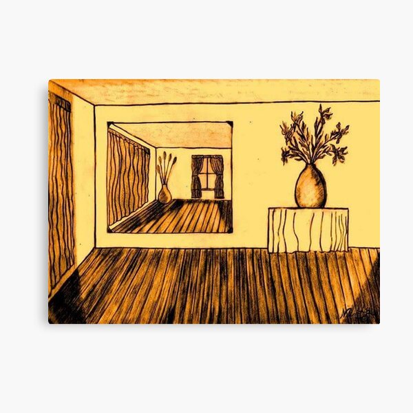 THE OTHER SIDE OF THE ROOM Canvas Print