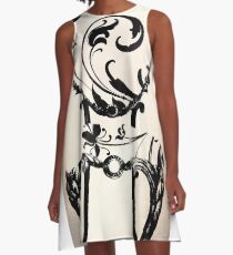 Salon de Paris A-Line Dress