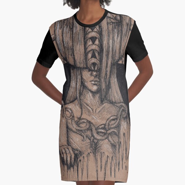 Cruel Graphic T-Shirt Dress