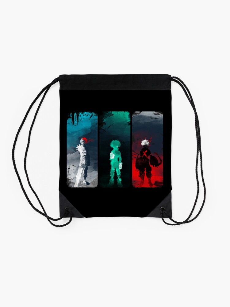 Alternate view of What's your power? Drawstring Bag