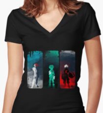 Camiseta entallada de cuello en V ¿Cuál es tu poder?