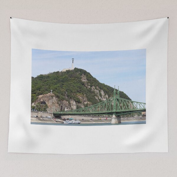 Item preview, Liberty bridge and Gellert hill Budapest Hungary designed and sold by goceris.