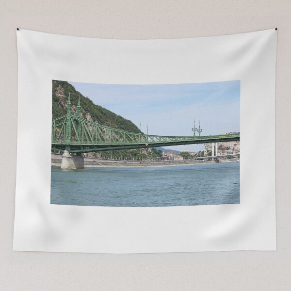 Item preview, Liberty bridge on Danube river Budapest designed and sold by goceris.