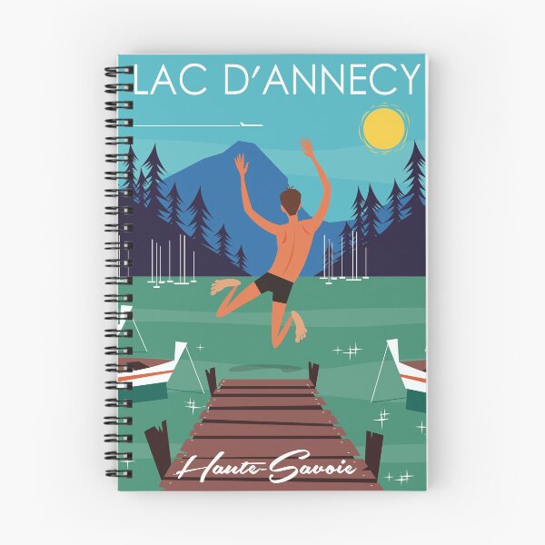 Item preview, Lac D'Annecy poster designed and sold by GAGodel.