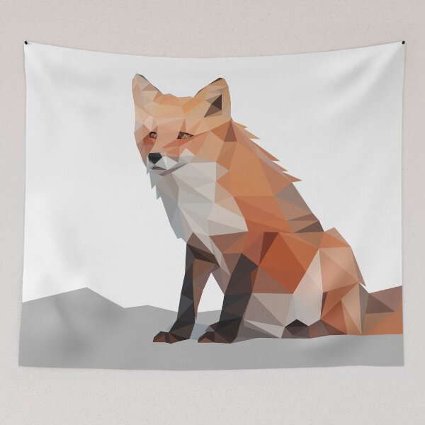 Item preview, Red Fox Polygon designed and sold by HaydenHatch.