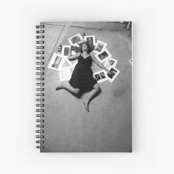 Scattered Spiral Notebook
