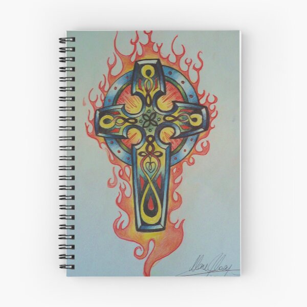 Item preview, celtic cross tattoo design designed and sold by imajica.
