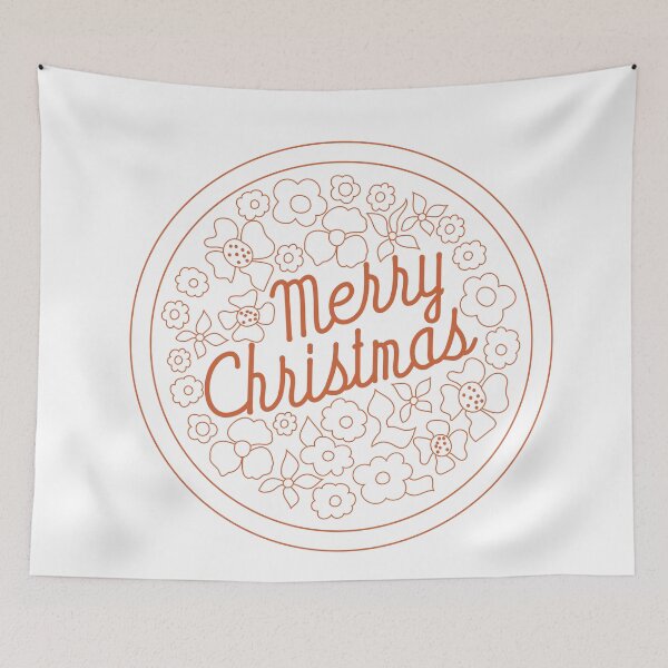Item preview, Merry Christmas Florals designed and sold by southerlydesign.