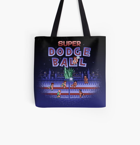 Super Ball Dodge All Over Print Tote Bag