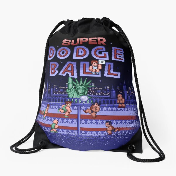 Super Ball Dodge Drawstring Bag