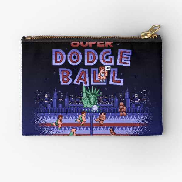 Super Ball Dodge Zipper Pouch
