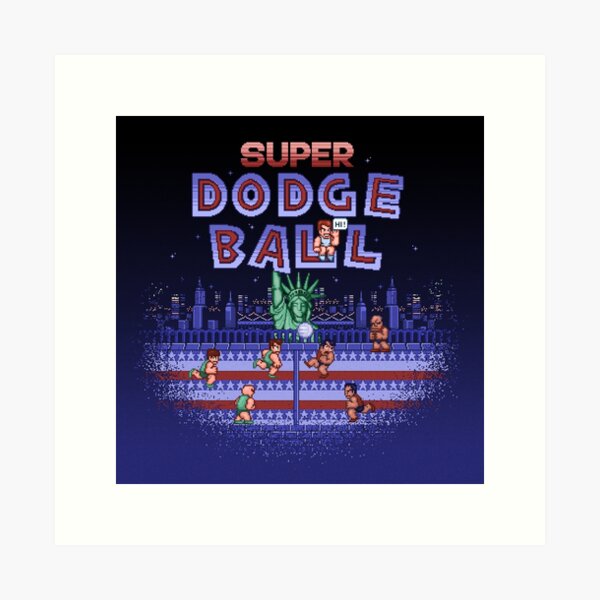 Super Ball Dodge Art Print