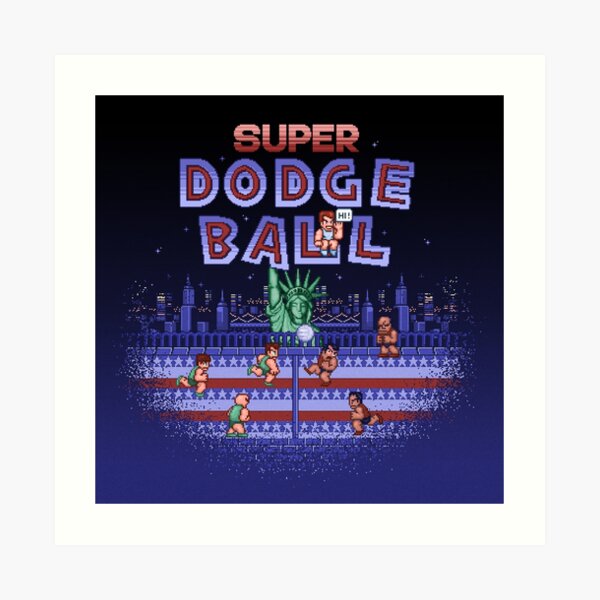 Super Ball Dodge Art Print