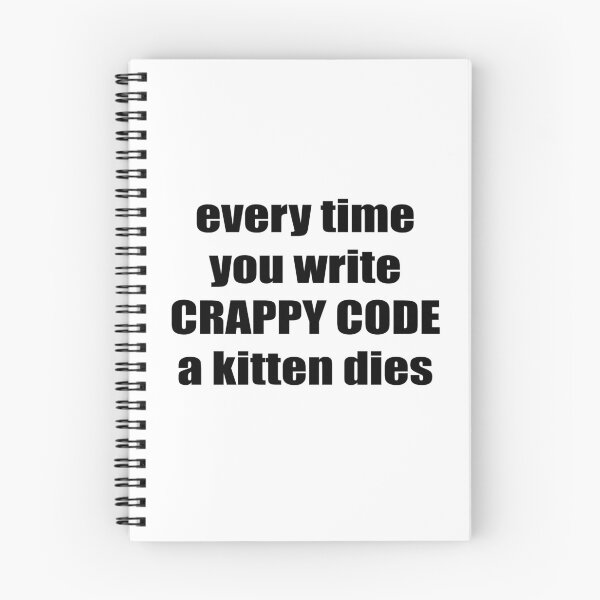 Item preview, CRAPPY CODE designed and sold by KeepOnCoding.