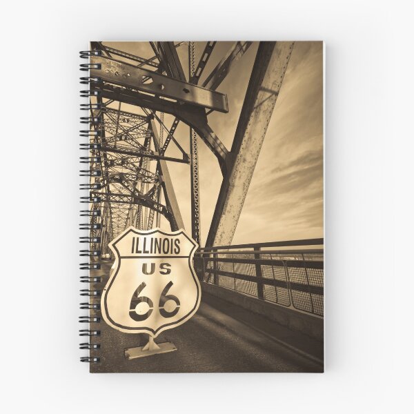 Artikelvorschau, Route 66. Chain of Rocks Bridge über den Mississippi entworfen und verkauft von Alan Copson Pictures.