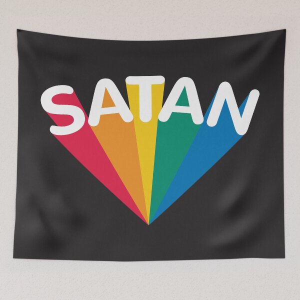 Item preview, Satan rainbow curved designed and sold by renduh.