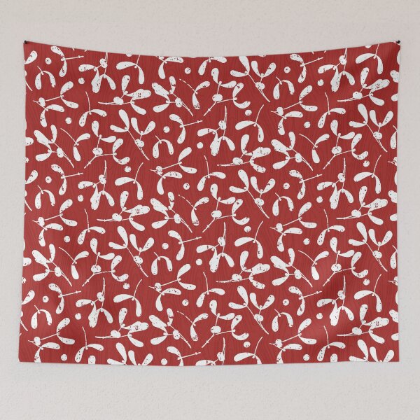 Item preview, Rustic Mistletoe - Red designed and sold by miavaldez.