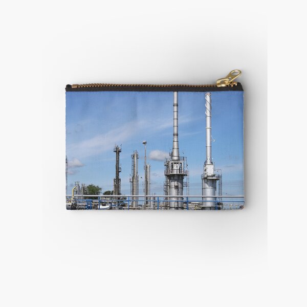 Item preview, oil refinery with workers petrochemical industry designed and sold by goceris.