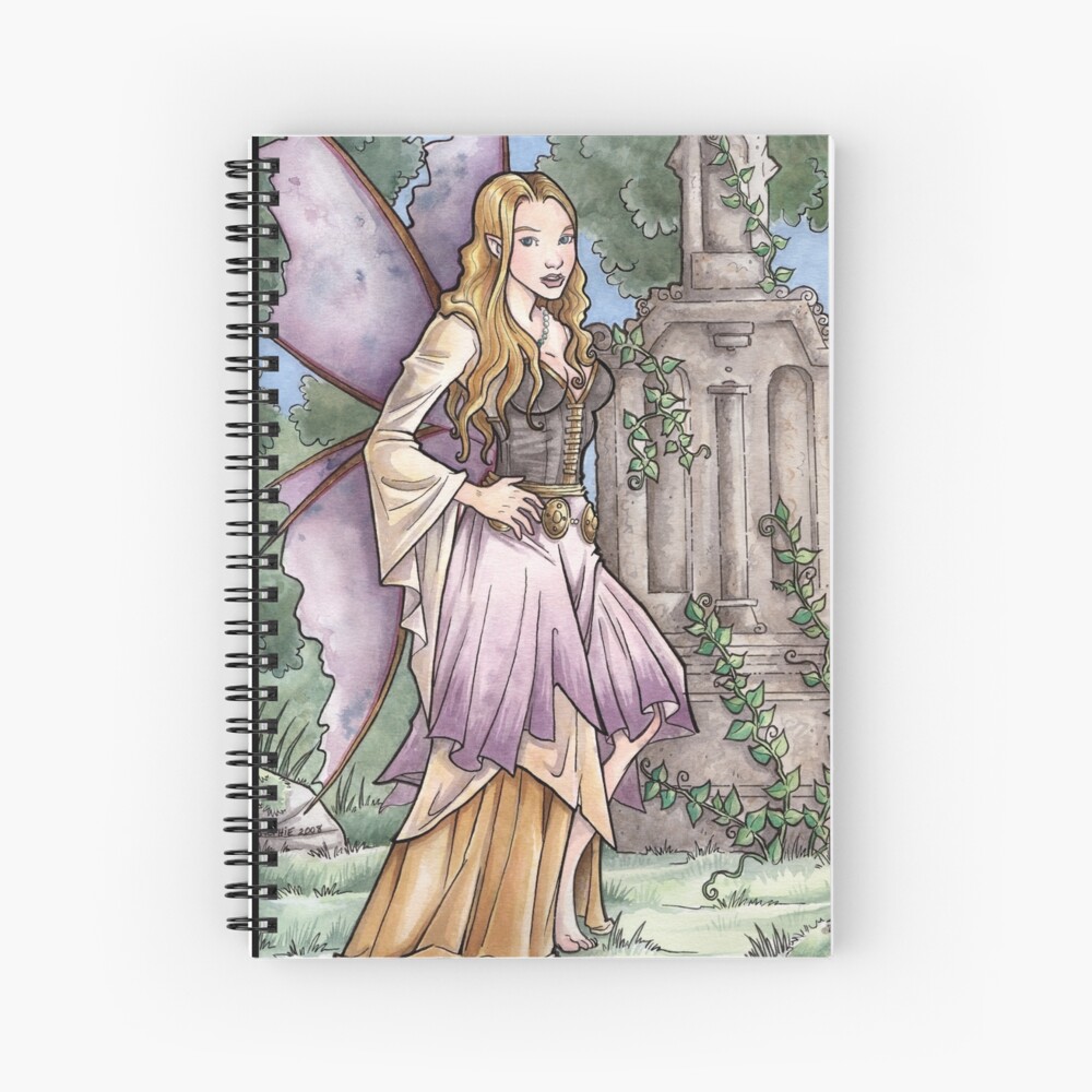 Fanciful Fairy Spiral Notebook