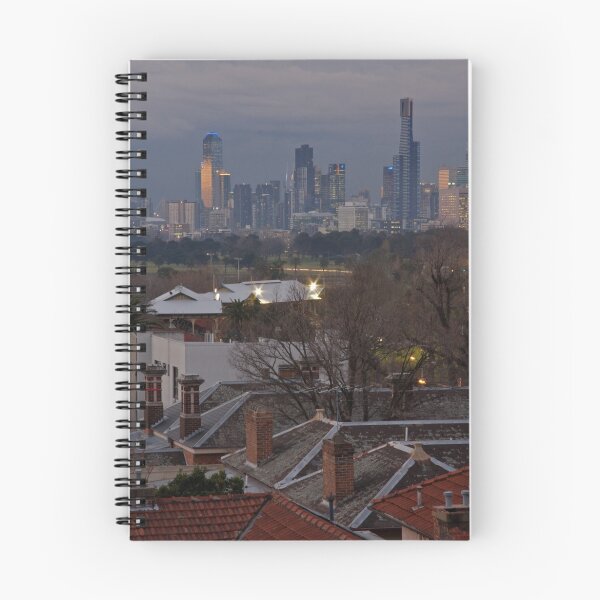 Item preview, View of Melbourne and surrounds from me roof #1 (post critique phase) designed and sold by Col  Finnie.