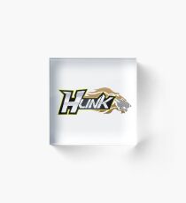 HUNK Title Acrylic Block