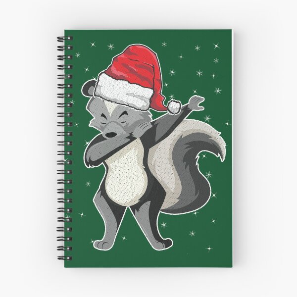 Item preview, Dabbing Skunk Santa Hat Funny Christmas designed and sold by Dapperly Tees.