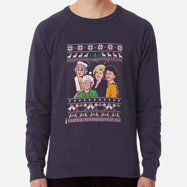 Golden Girls Christmas Lightweight Sweatshirt