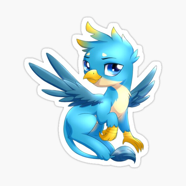 Gallus Griffon Chibi Sticker
