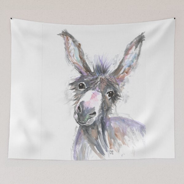 Item preview, Donkey potrait designed and sold by Marjansart.