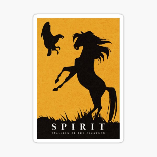 Item preview, Spirit: Stallion of the Cimarron Minimalist designed and sold by TheMinimalist.