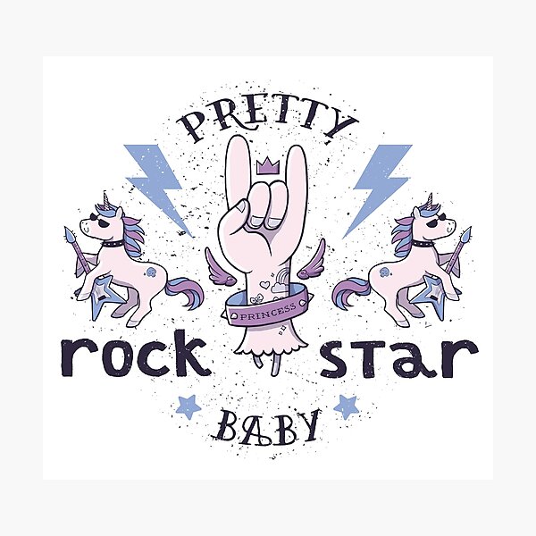 Item preview, Pretty RockStar Baby designed and sold by SoLaNgE-scf.