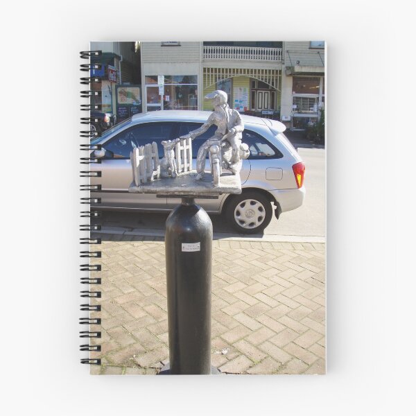 Item preview, "the Postie" -  Deloraine oxygen cylinder artwork designed and sold by Gaylene Norton.