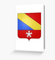 French France Coat of Arms 17792 Blason Nicolas Dalayrac Greeting Card