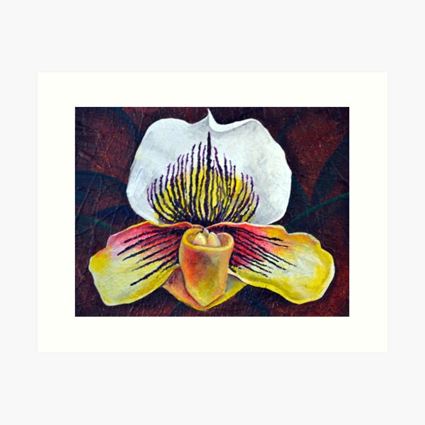 Orchid Arc Art Print