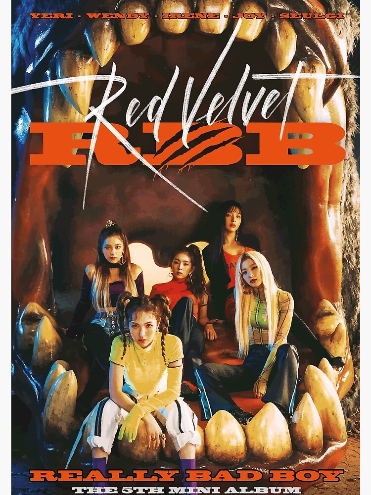Discover Red Velvet - Really Bad Boy ( The 5th Mini Album) Premium Matte Vertical Poster