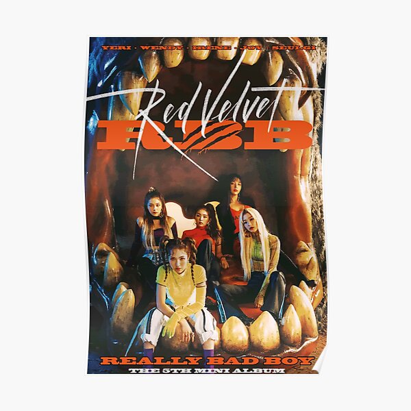 Red Velvet - Really Bad Boy ( The 5th Mini Album) Poster
