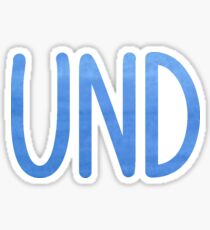 UND Sticker