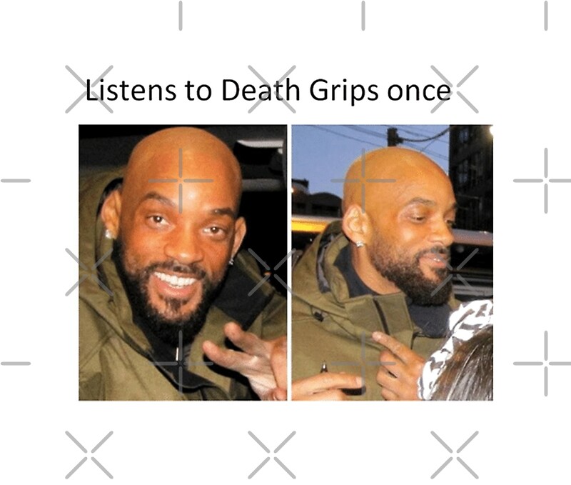 "DEATH GRIPS FUNNY MC RIDE MEME WILL SMITH" by Jonathan Rennie Redbubble