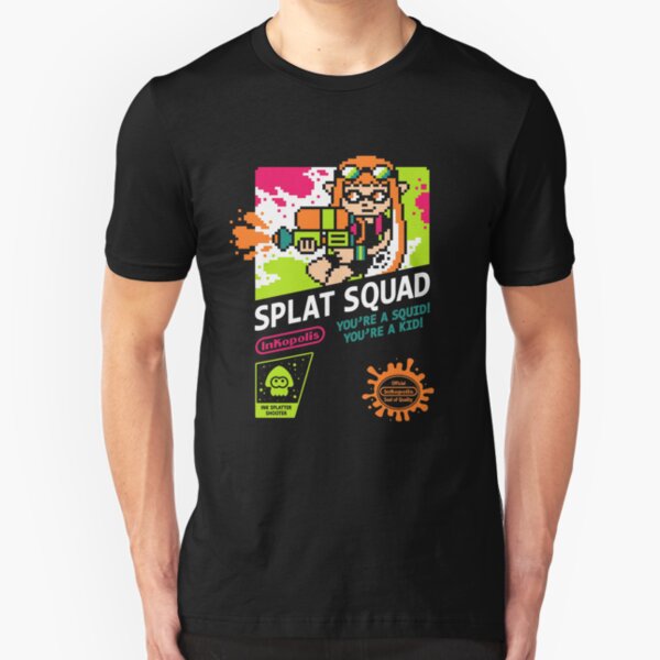 SPLAT SQUAD Slim Fit T-Shirt
