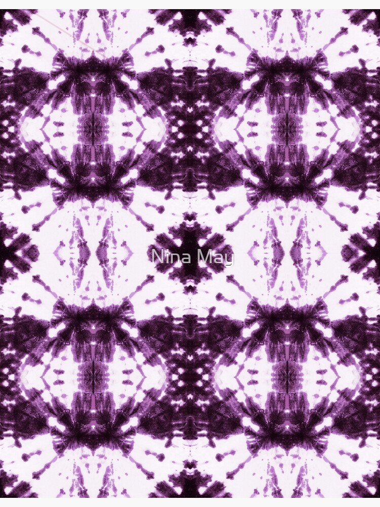 Ikat Shibori Violet by ninabmay
